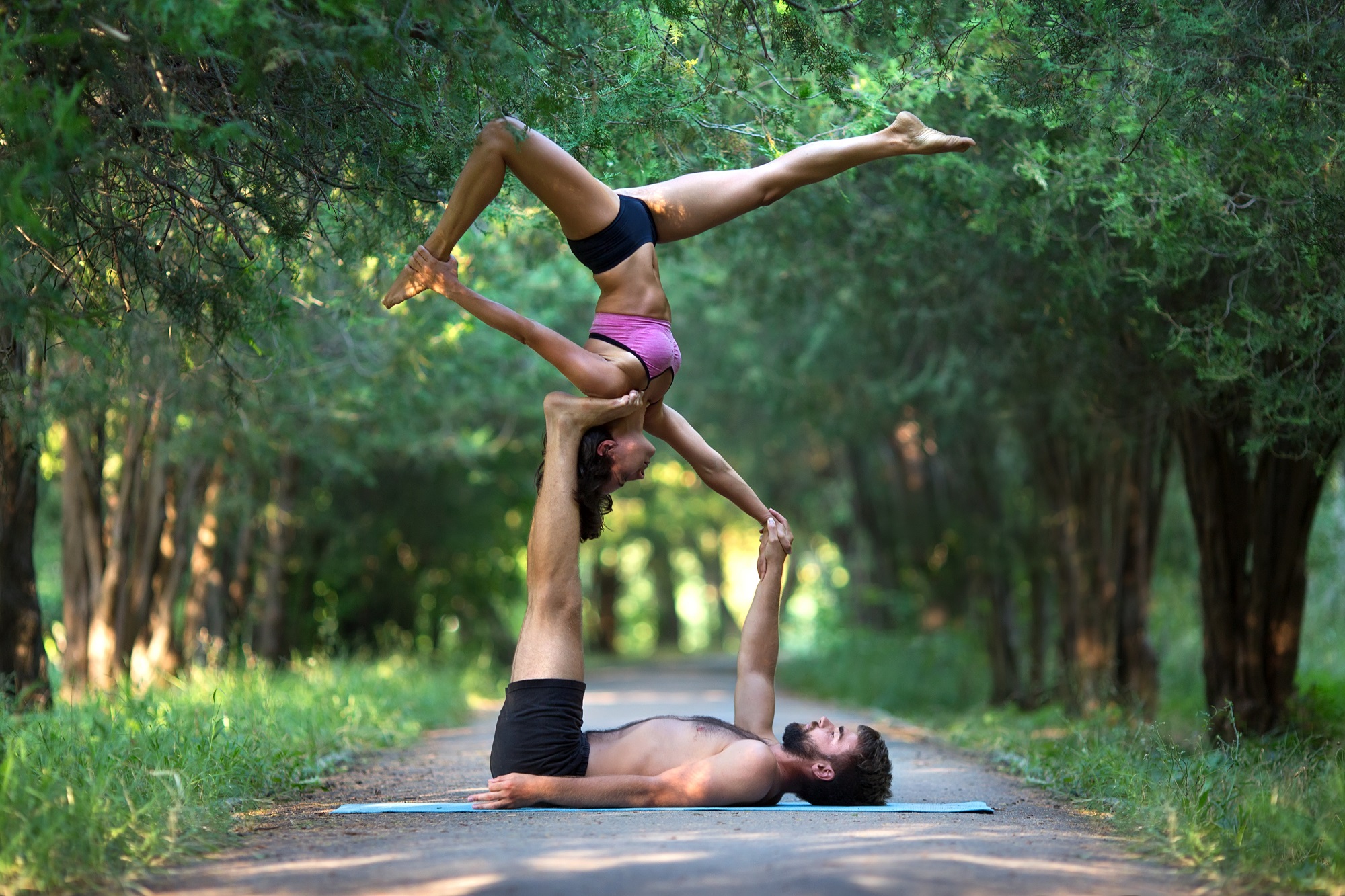 5 Acroyoga Poses to Try And Fly - CORE Hydration