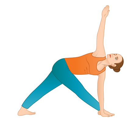 Triangle Pose: The Tricks To Practice Trikonasana – Yoga Society
