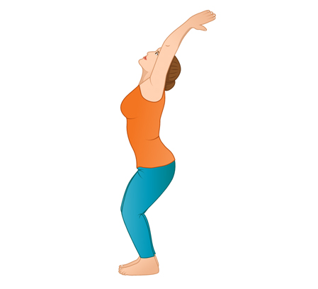 The Yoga Institute Delhi - Practicing the Mountain Pose Parvatasana makes  one strong from within. This asana reflects the ideals of stability,  steadfastness and resoluteness. Being steady and firm, the mind and