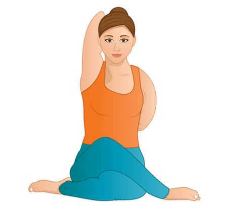 YogAmrit - **Cat Cow pose* / *Marjaryasana* *Details:* Practicing  Marjaryasana is a great way to warm up spine at any point. The asana flow  is breath synchronized movement from *Cow tilt* to *