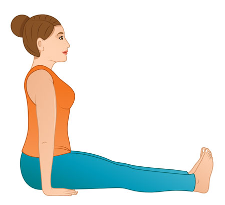 Dandasana (Staff pose): Reach and Lengthen for Spinal Health – Custom  Pilates and Yoga