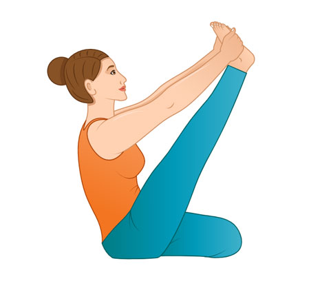 Yoga Pose: Heron Pose | YogaClassPlan.com