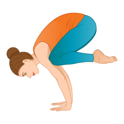 Yoga Pose: Bakasana - ULTIMATE FUN ZONE