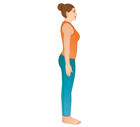 Tadasana Yoga (Mountain Pose) - How To Do And Benefits | Styles At Life