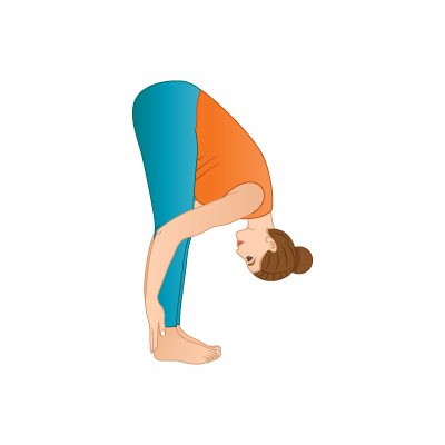 Standing Wide-Legged Forward Fold Stretch